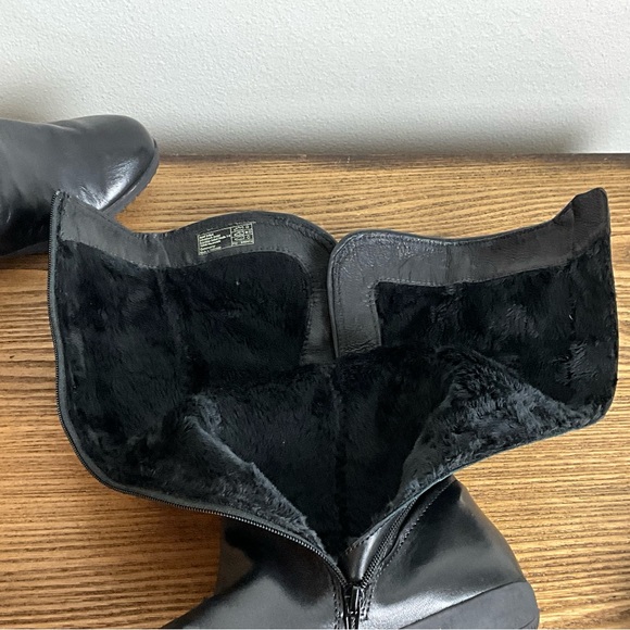 Josef Seibel Naly 23 Tall Black Leather Boots, New in Box - Picture 9 of 12